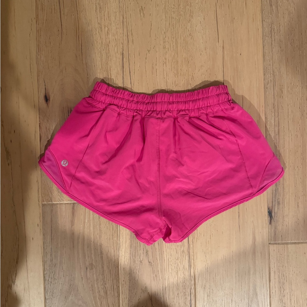 Lululemon Sonic Pink Shorts